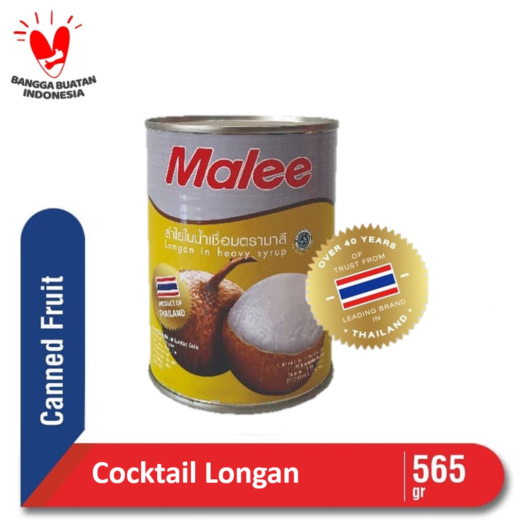 

Malee Canned Fruit Longan 565gr