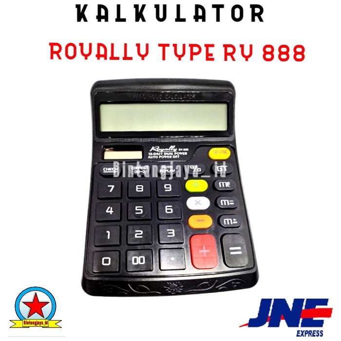 

Kaculator Terpercaya Merek Royally Type RY 888