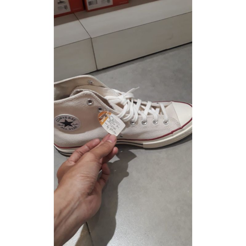 Converse Chuck Taylor 70S High Parchment Cream 162053C Sepatu Converse Original Sneakers Converse 70