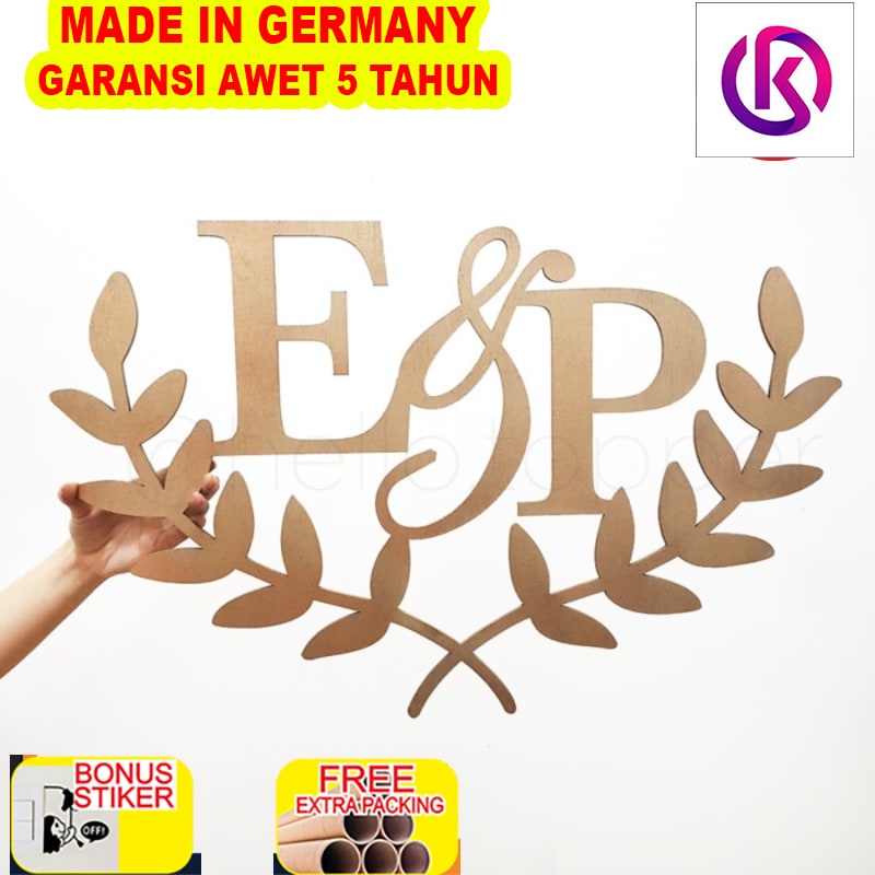 

Terlaris Backdrop Initial Kayu | Wedding Sign Backdrop | Huruf Kayu