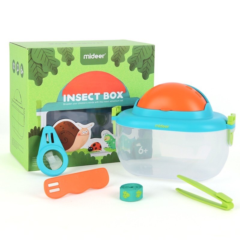 

insect box premium original termasuk magnifier , jepitan , penggaris