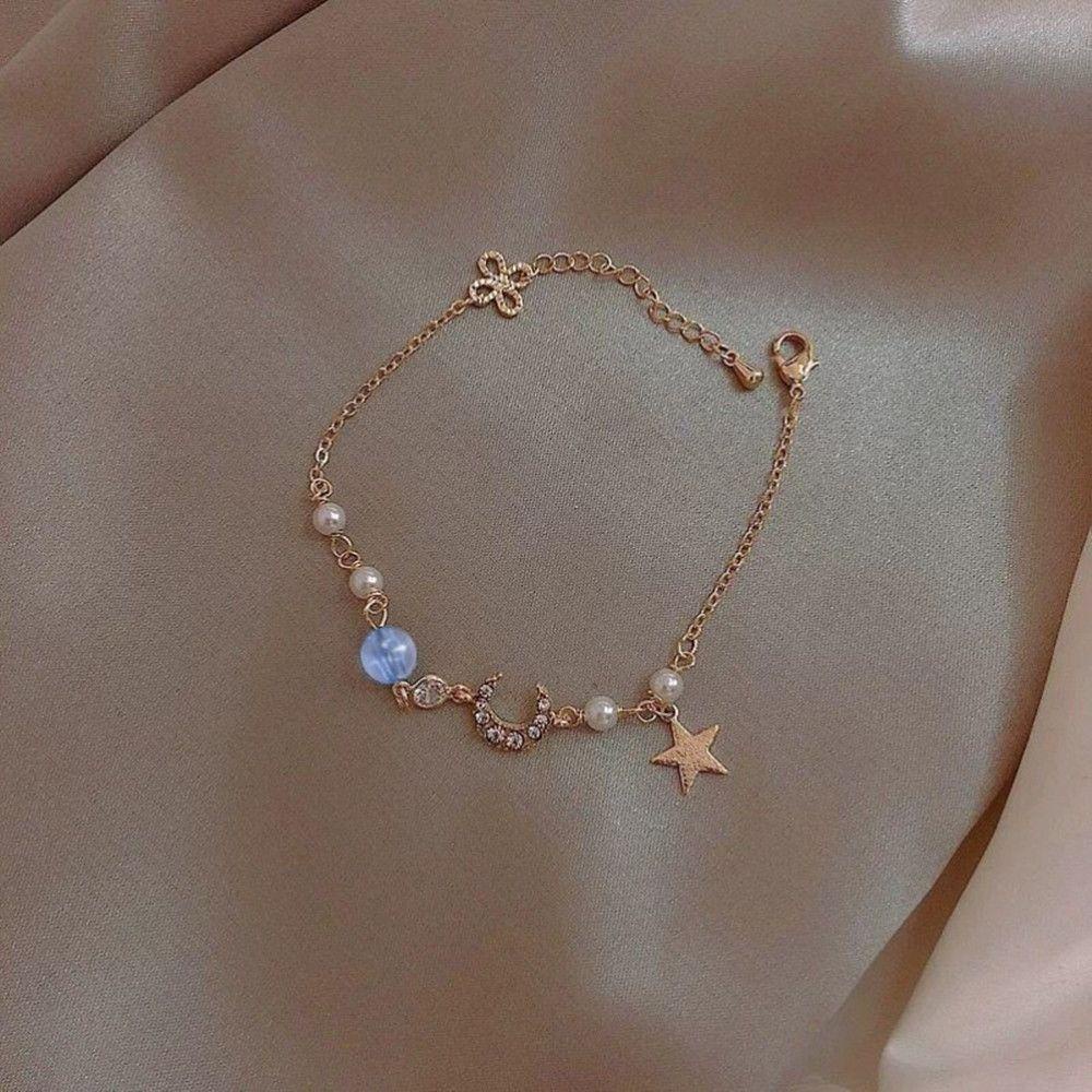 Gelang Desain Bunga Starry Sky