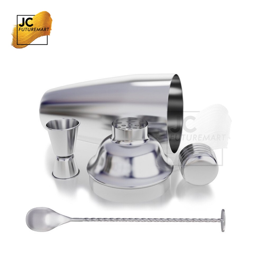 COCKTAIL SHAKER 550ML &amp; 720ML - KOKTAIL SET BAR SPOON &amp; JIGGER