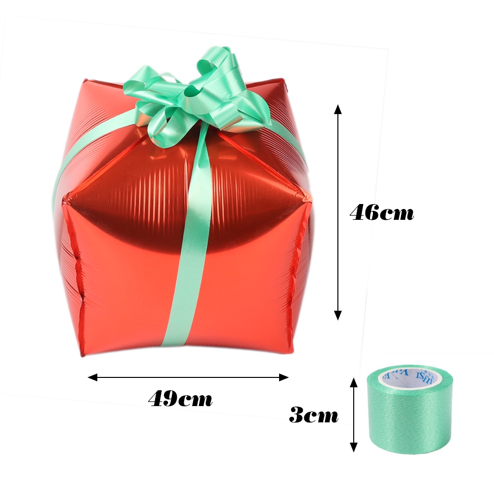 Kotak Hadiah Balon Natal Untuk Dekorasi Rumah