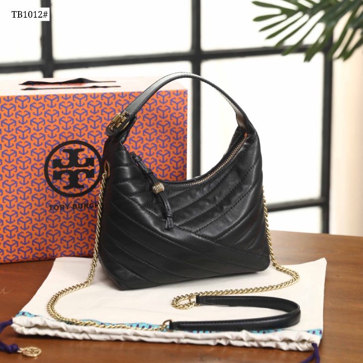 Tory Burch Kira Chevron Crescent Bag