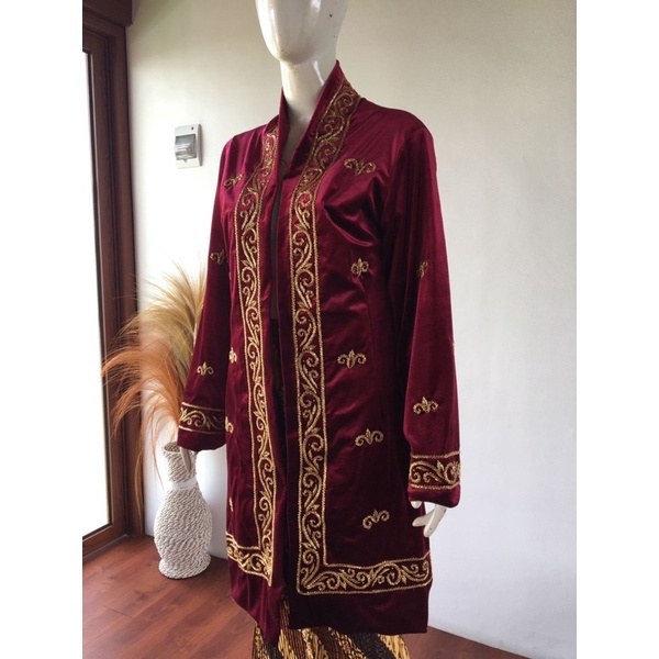 kebaya bludru jogja/baju pengantin jogja/baju putri jogja