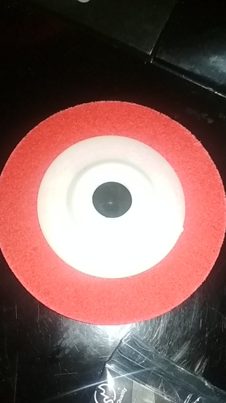 Gerinda Poles 4 Inch - Non Woven Steinles-besi Polishing