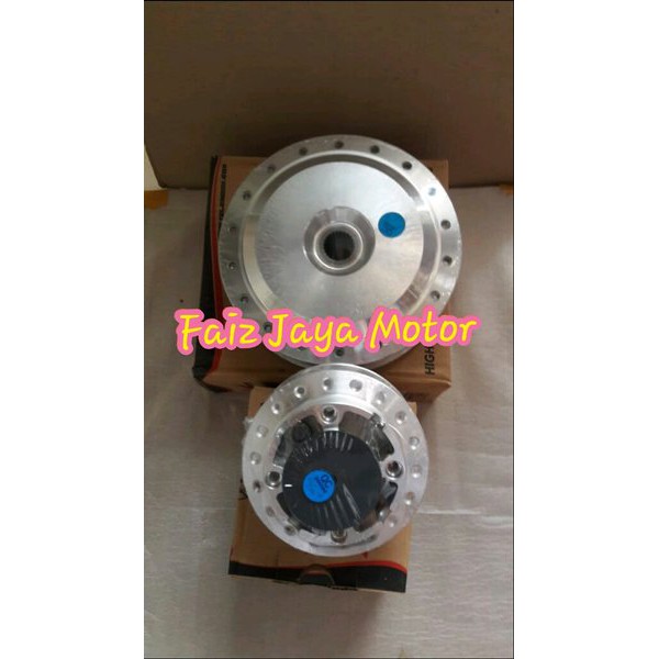 Tromol depan belakang honda beat f1 beat karbu scopy f1 merek v.rossi