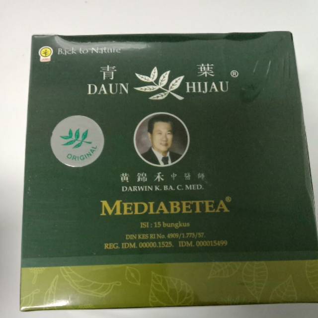 

Daun hijau medibetea