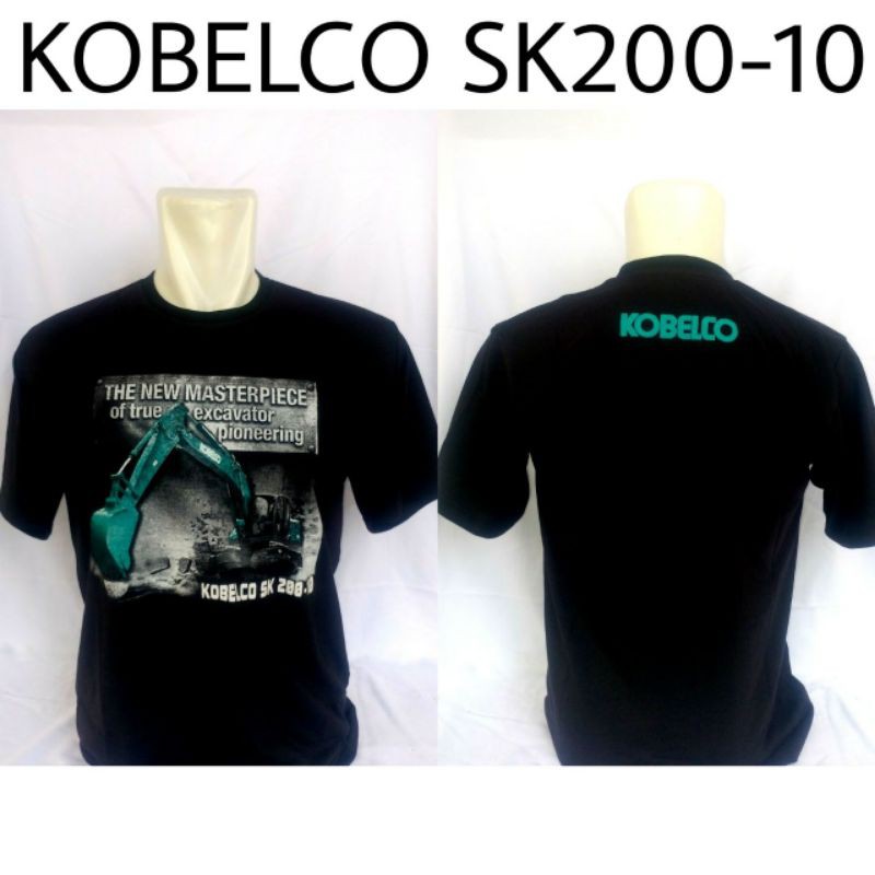KAOS KOBELCO HITAM