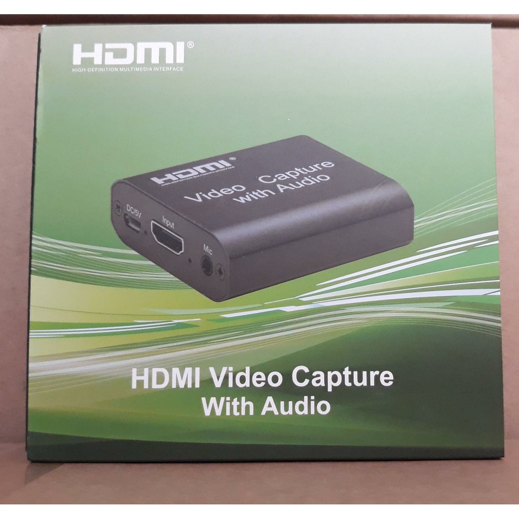HDMI Video Capture Card with Audio