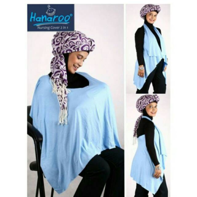 Hanaroo Nursing Cover 2in1 Tudung Menyusui Dwifungsi