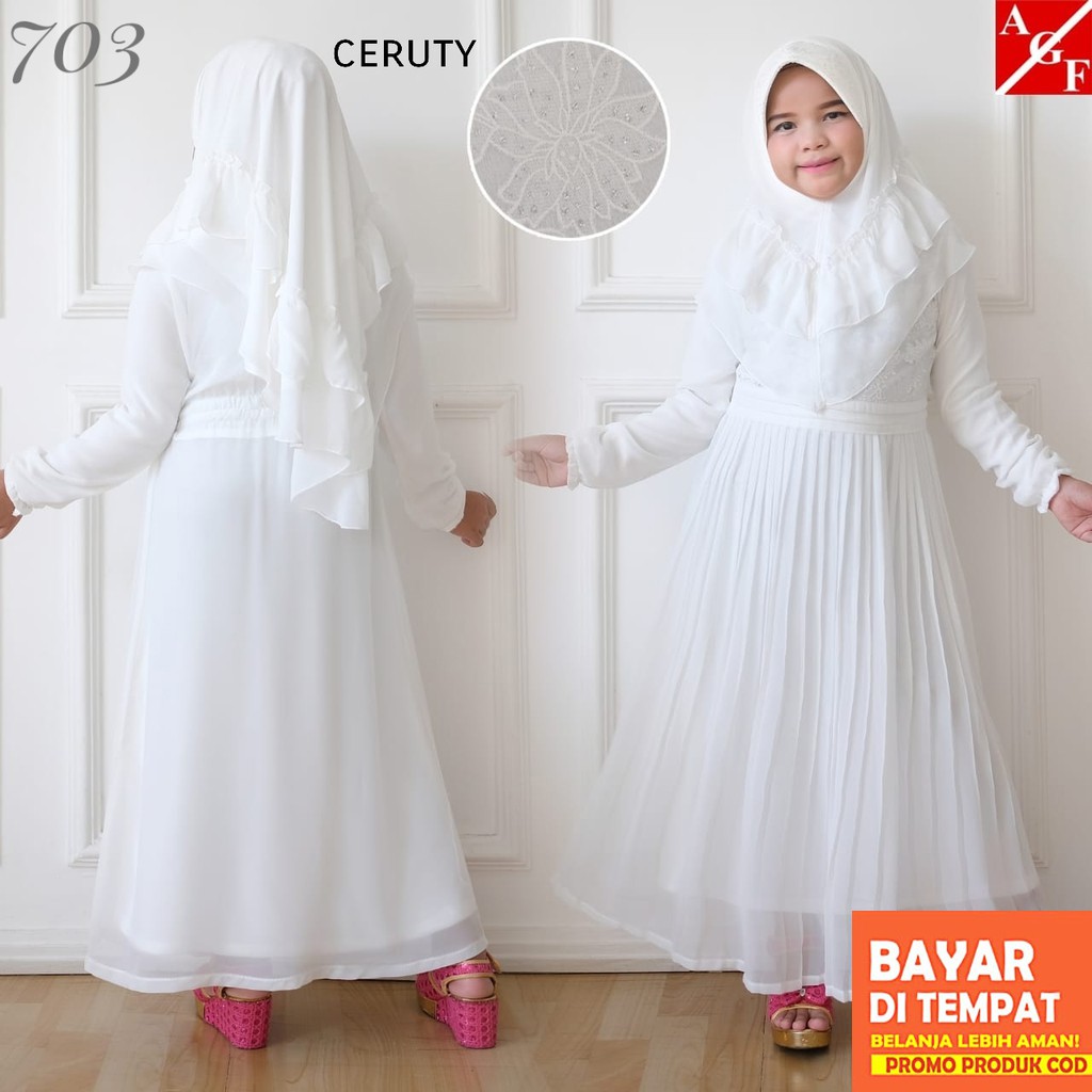 Agnes Hijab - Raaya Kids Gamis Anak Perempuan & Dewasa Baju Muslim Anak Gamis Terbaru 2024 Dress Ana