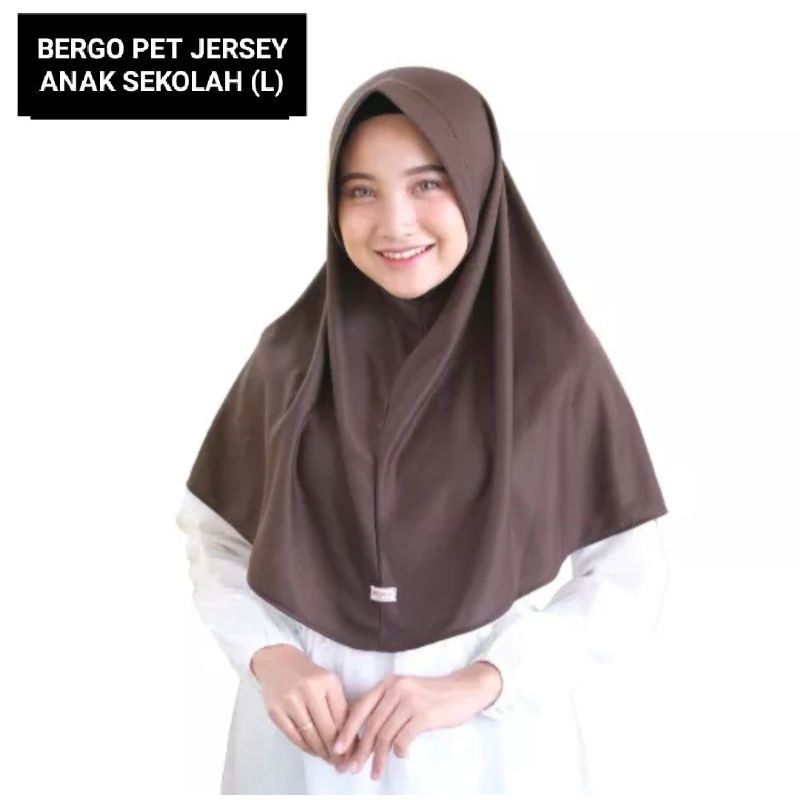 BERGO JERSEY PET BERGO ANAK SEKOLAH SIZE (L)