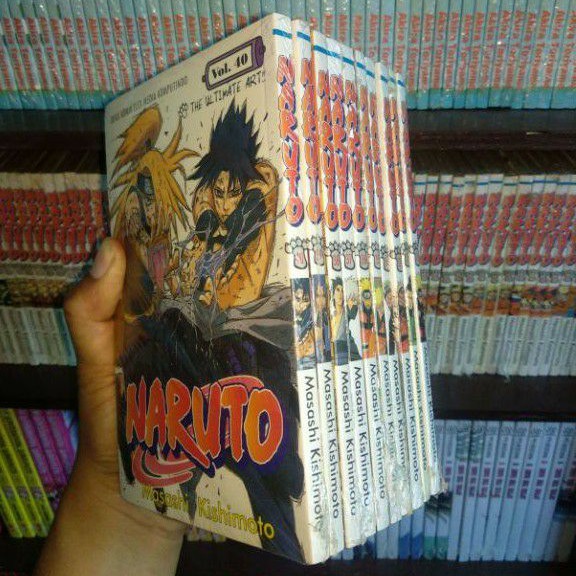 Naruto 31 32 33 34 35 36 37 38 39 40 (Segel, Original)