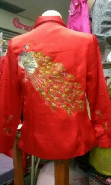 Promo Cheongsam Lengan Panjang Wanita Full Furing