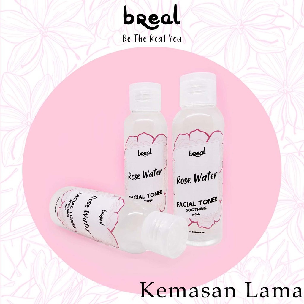 Penghilang Jerawat Dan Bekasnya Pria Wanita Toner Wajah ZamZam Alami Organik BREAL zam zam Air Mawar