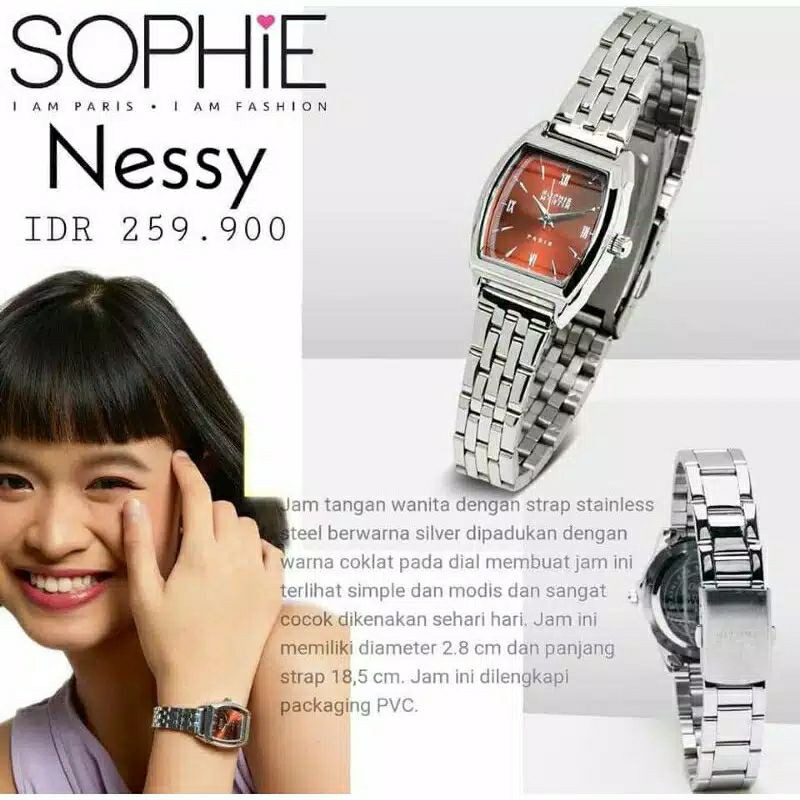 JAM NESSY SILVER SOPHIE MARTIN PARIS PROMO