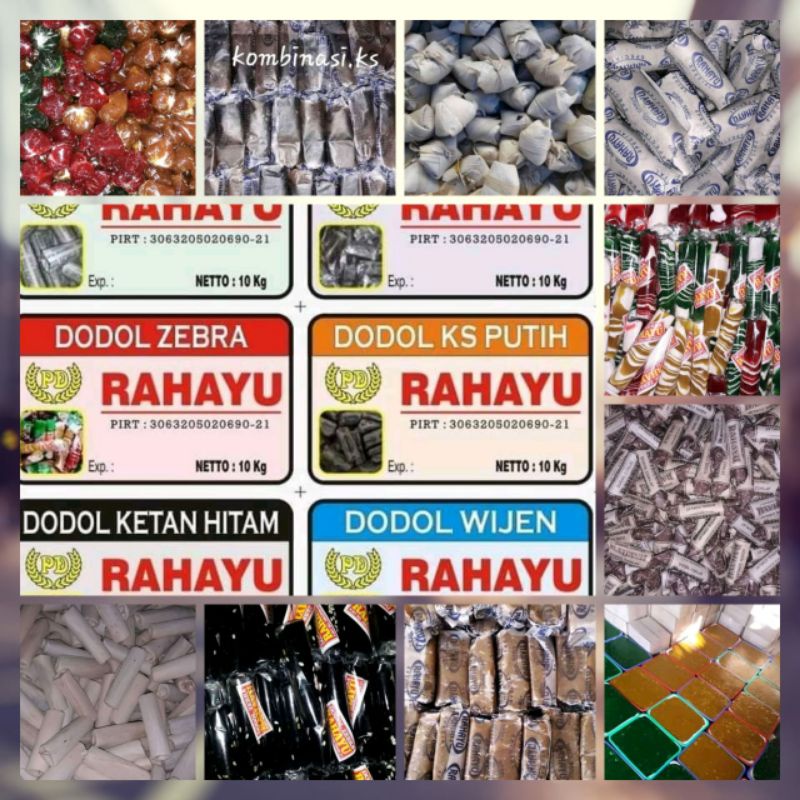 (Dodol produksi sendiri)rasa2 mix dijamin termurah &amp;fresh