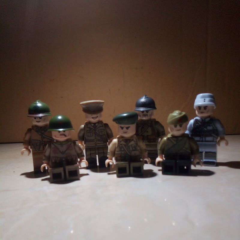 lego WW2 tentara perang