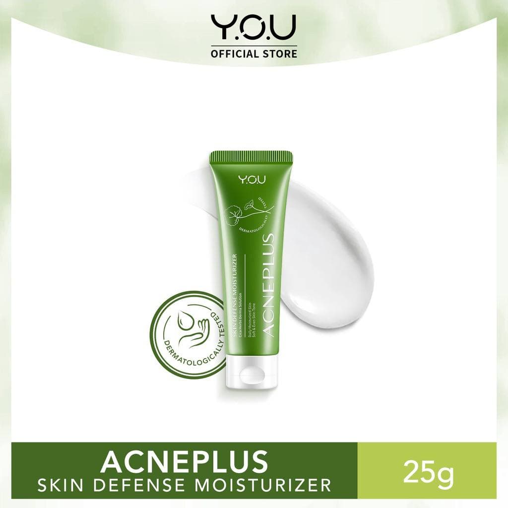 YOU Acneplus Skin Defense Moisturizer 25g-Krim Pelembab wajah By Y.O.U