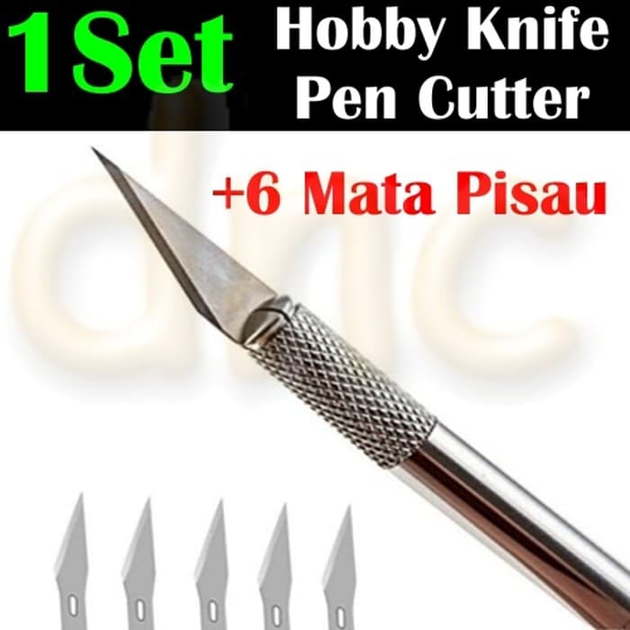 

Paket Starter - Isopropyl Alcohol - Diton Clear Doff Hobby Knives Pen Cutter Portable Scalpel