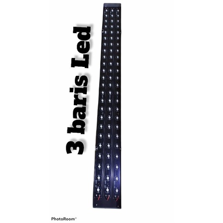Lampu Tanning Led arwana led hpl 100 CM 3 baris lampu + 2 gantungan