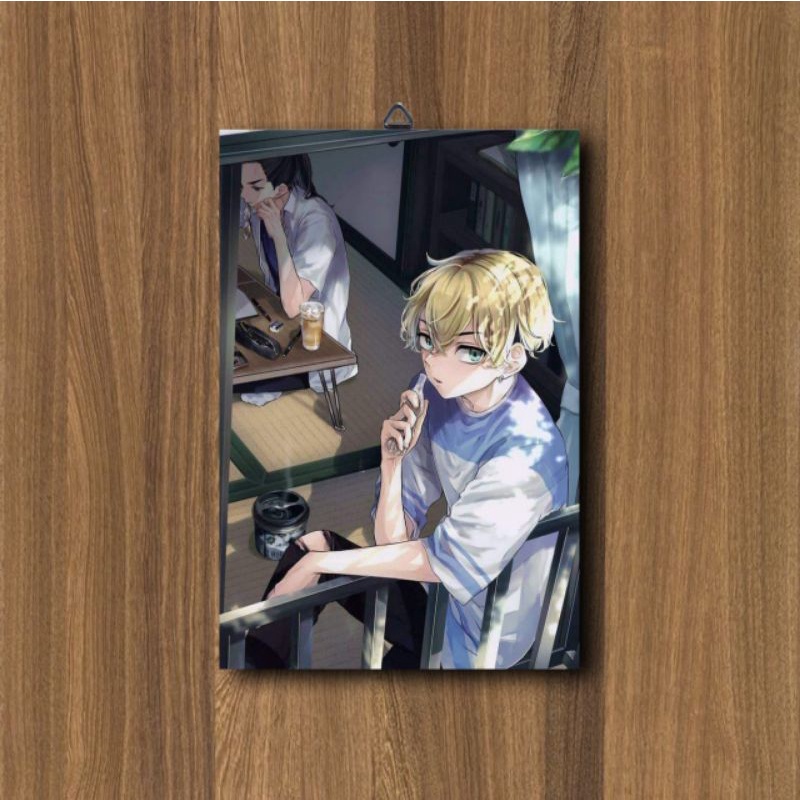 HIASAN DINDING KAMAR CHIFUYU MATSUNO TOKYO REVENGERS ANIME / POSTER KAYU ANIME / DEKORASI KAMAR-C22