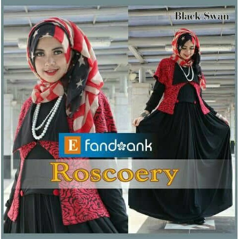 baju butik pesta roscoery by efandoank original busana muslim