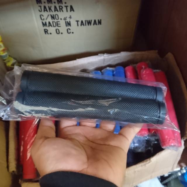 Hand grip hanpad hamfat sarung stang sepeda fixie panjang 19.5 cm warna