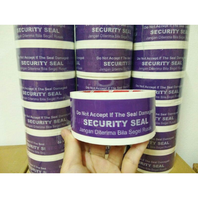 Lakban Security Seal 4T
