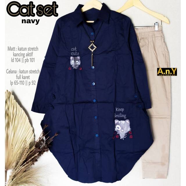

CAT SET BY A.N.Y
