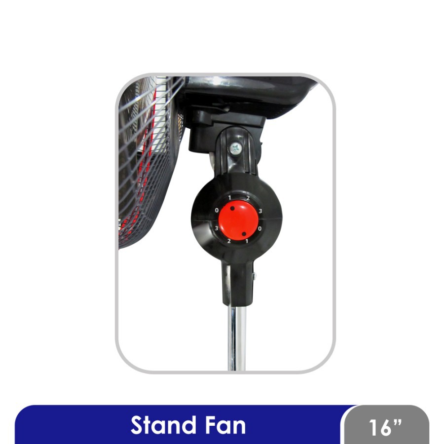 Cosmos Kipas angin berdiri 16-xdc stand fan 16 inch 16xdc kaki silang