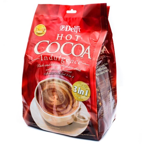 

DELFI Hot Cocoa Indulgence Bag 500g( 20 x 25g)