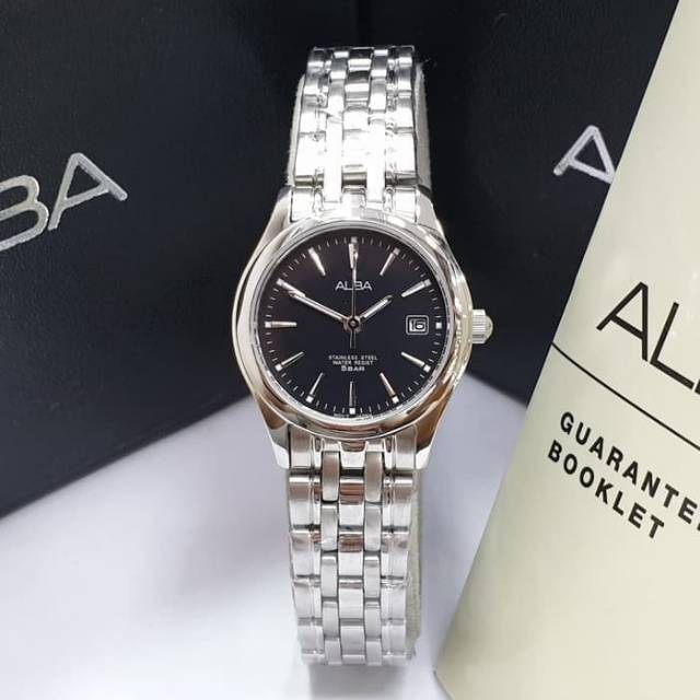 Jam Tangan Wanita Alba AXT859 Analog Watch Original Jam Couple AXT859X1