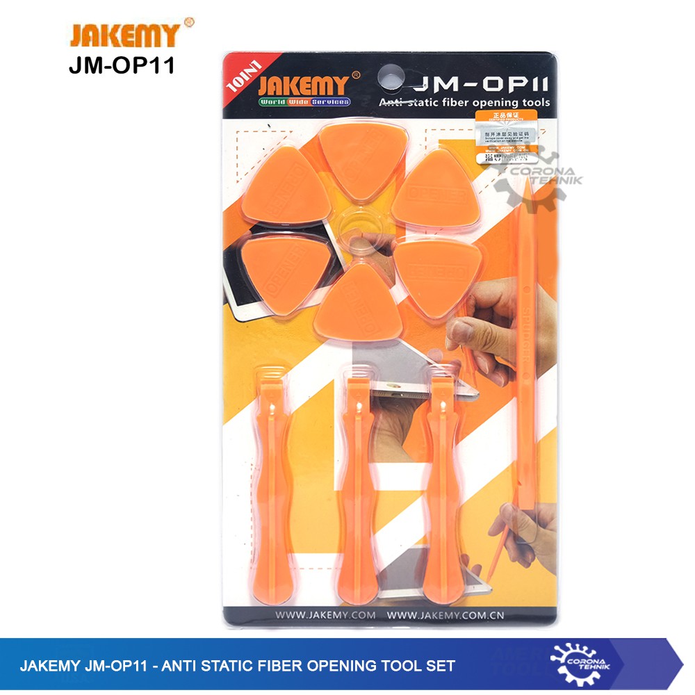 Jakemy JM-OP11 - Anti Static Fiber Opening Tool Set