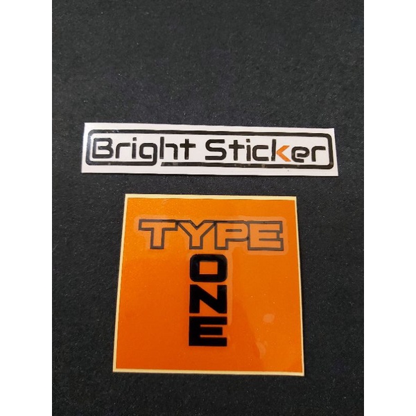 STICKER TYPE ONE CUTTING