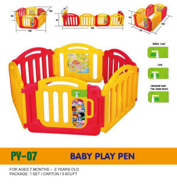 Ching-ching Play Pen Pastel (PY-07)