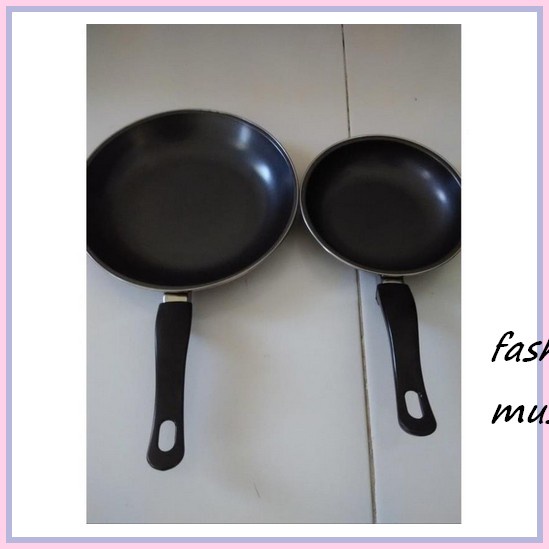 Home Pro Uri Series Granite Ceramic Wanjeon Set Frypan Casserole Saucepan Wok Wajan Panci Anti Lengk