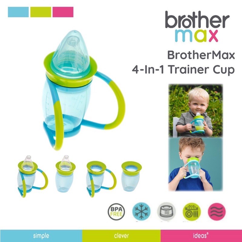 Brother Max 4in1 Trainer Cup/Botol minum bayi