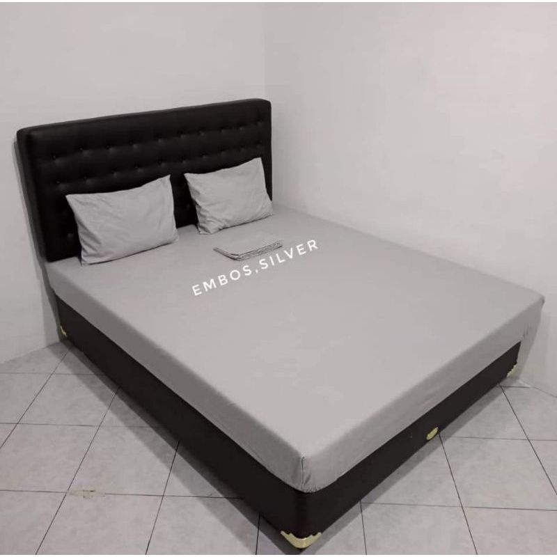 Sprei homemade Seprai murah Polos Embos