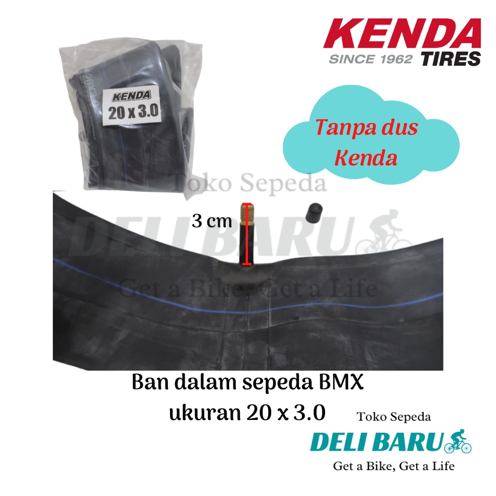 Kenda Ban dalam 20 x 3.0 AV sepeda BMX ban besar lebar