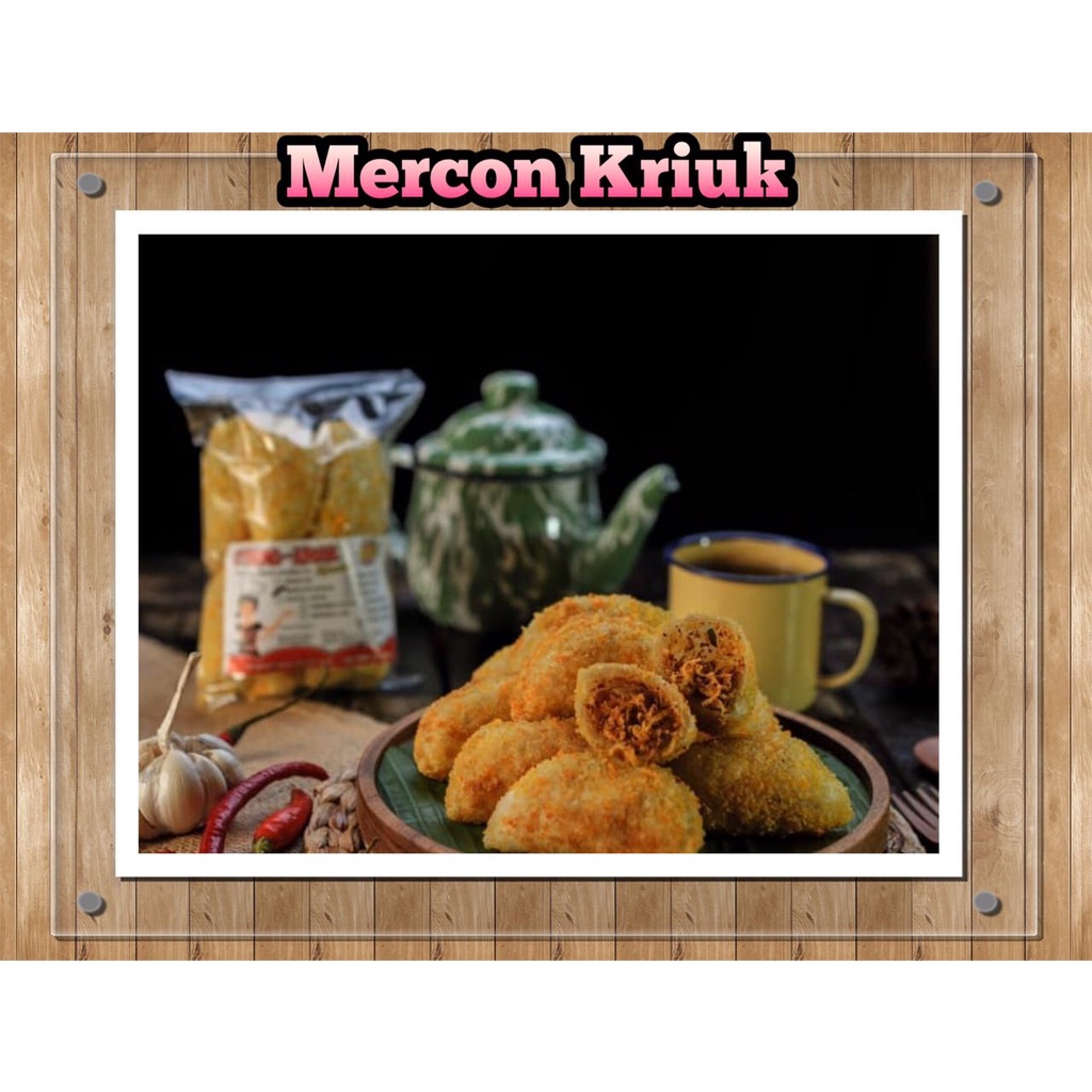 

Mercon ( Cireng Isi Ayam Mercon ) Kriuk by Cireng Emak Sumedang