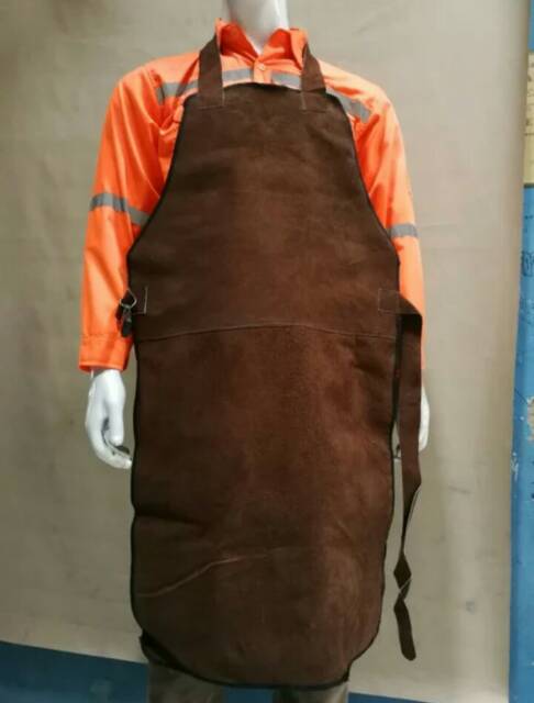 APRON DADA KULIT UKURAN 55 X 85 CM