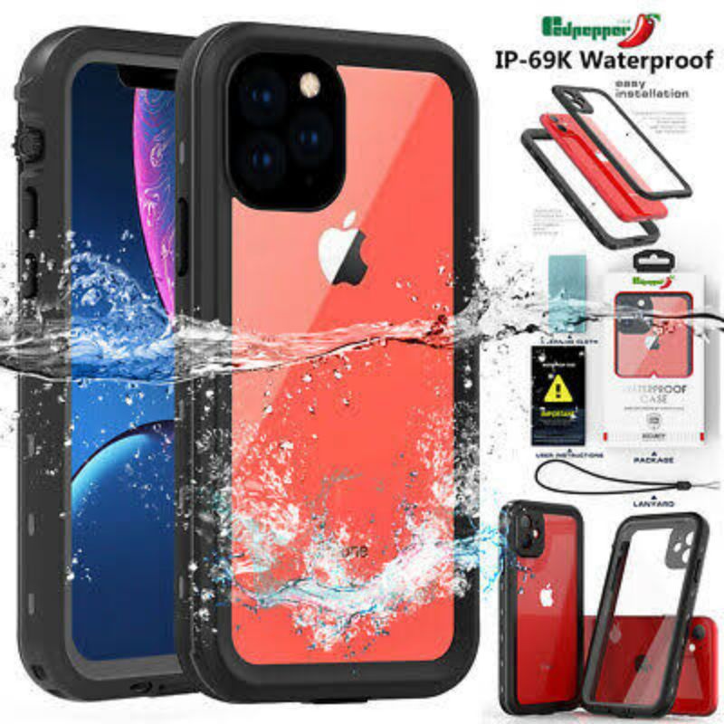 Redpepper Lifeproof [ Iphone 11 Pro ] IP68 Waterproof Case Anti Air Casing