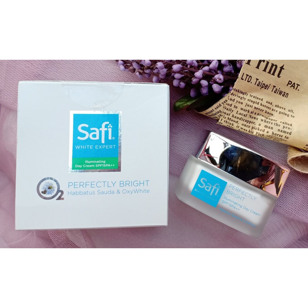 Cream Day Night Safi White Expert Perfectly Bright Cream Siang & Malam