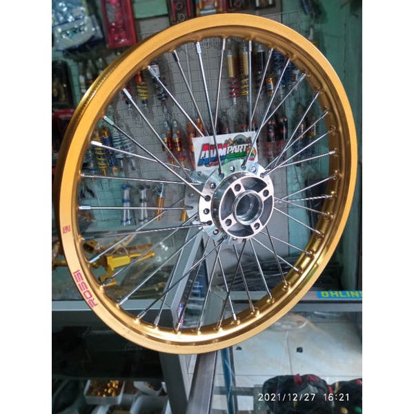paket depan velg jari jari satria fu veleg rossi rim rossi pelek satria fu 150
