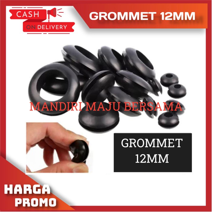 GROMMET 12MM KARET SEAL HIDROPONIK SELANG PE PU 12 MM O RING RUBBER