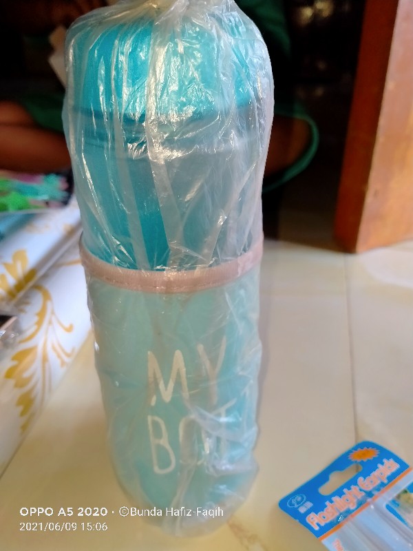 My Botol Pouch Busa Warna Bening My Bottle