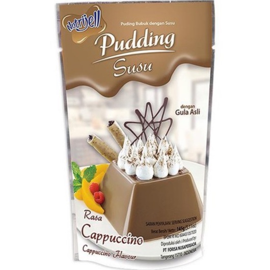

Nutrijell Pudding Susu Rasa Cappuccino 145gr Agar Nutrijel Puding Bubuk dengan Susu